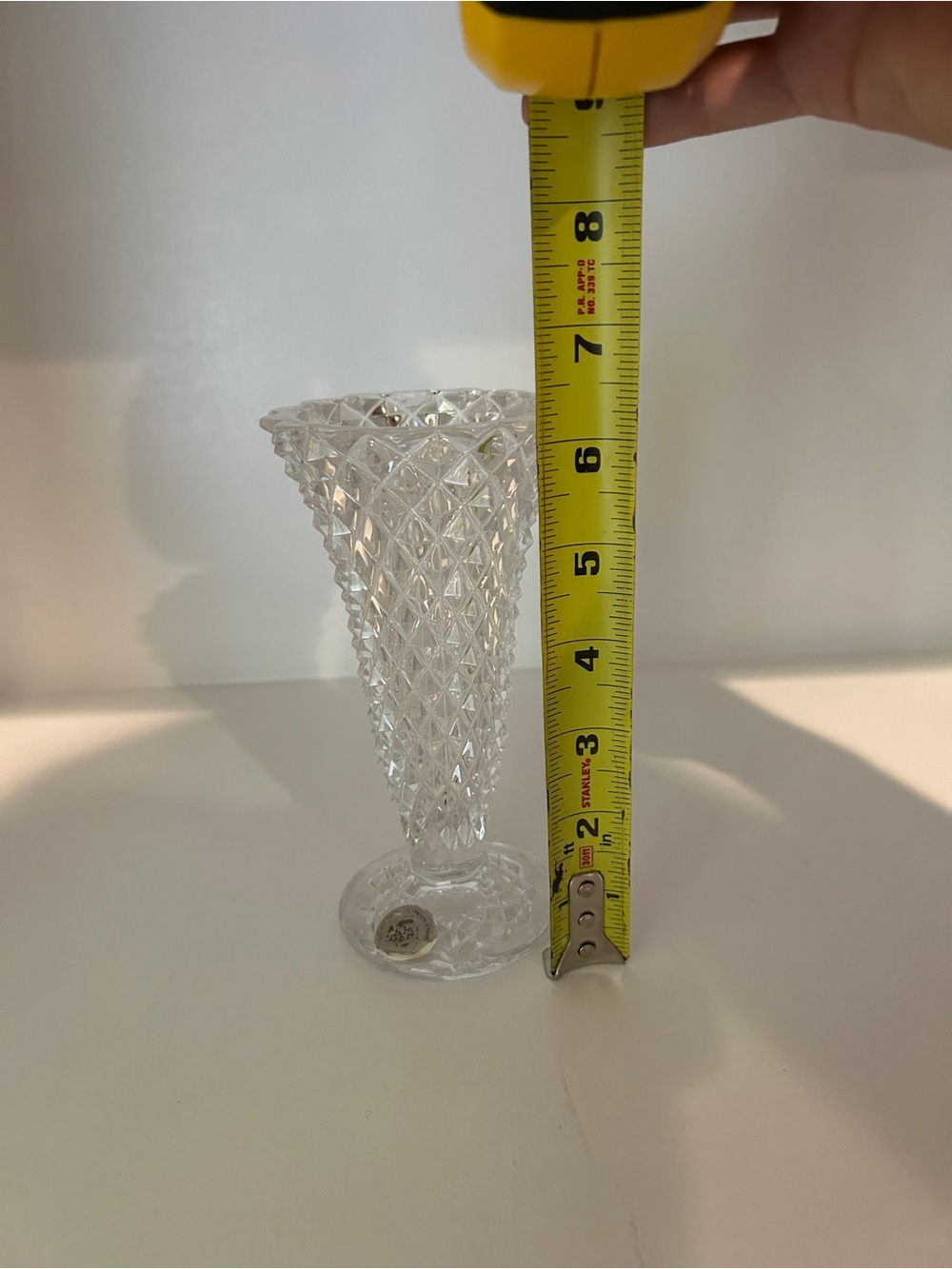 HTF VTG Goebel Crystal Vase - Picture 3 of 5